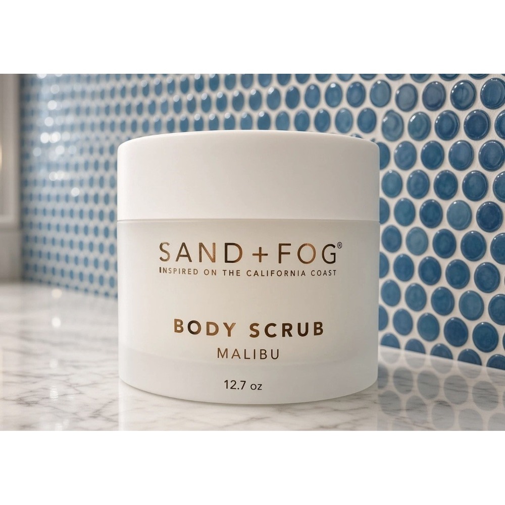 Sand + Fog Body Scrub ~ Malibu ~ 12.7 oz ~ NEW